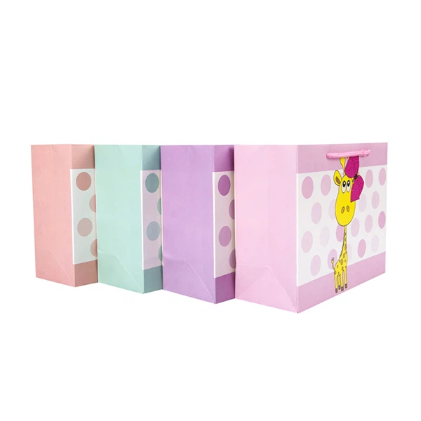 Custom Shopping Recyclable Advertising Gift Paper Bag