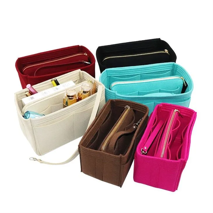 Filt kosmetisk taske