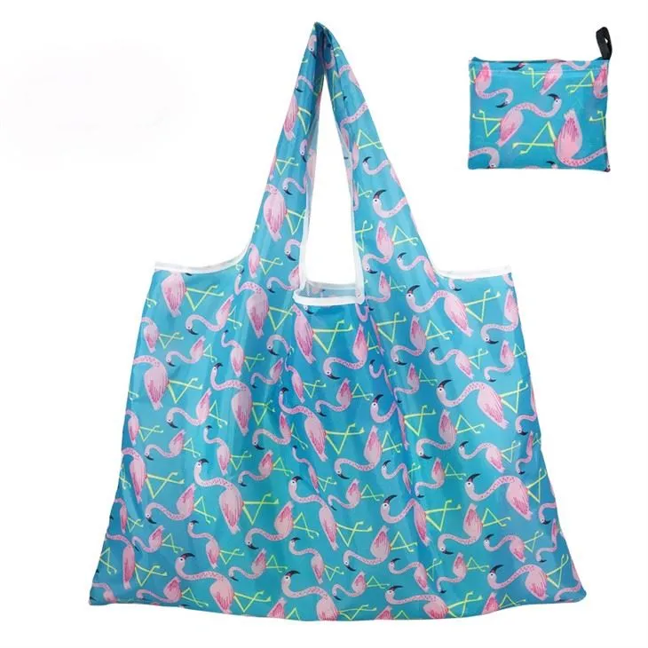 Sammenfoldelig genbrugspose