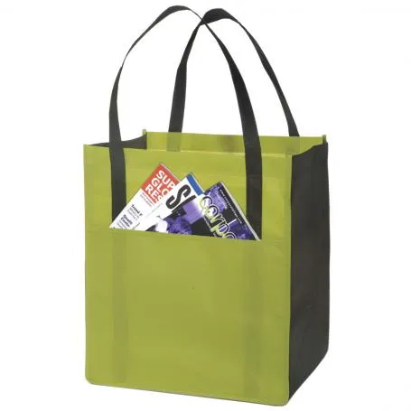 Ikke-vævede muleposer med udvendig lomme