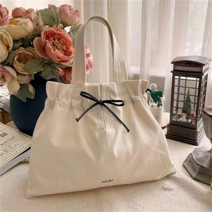 Lærredsstoftaske Genanvendelig indkøbstaske til dagligvarer